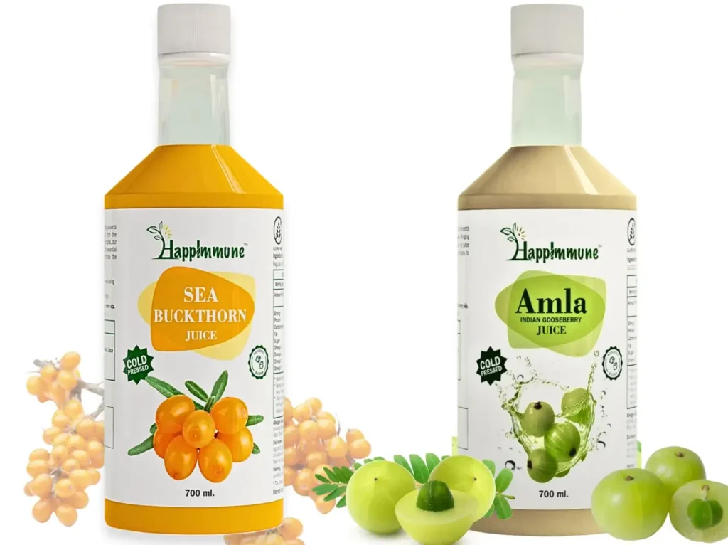 Sea Buckthorn and Amla, No Added Sugar or Flavour, Cold Pressed